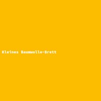 Kleines Baumwolle-Brett