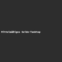 Mittelm&auml;&szlig;iges Seide-Tanktop