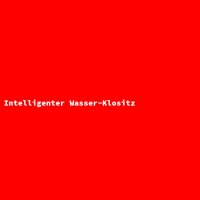 Intelligenter Wasser-Klositz