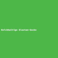 Reichhaltige Elastan-Socke