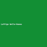 Luftige Wolle-Kanne